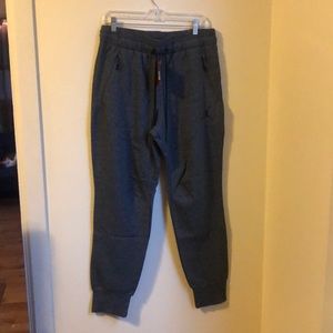 JORDAN ICON FLEECE CUFFED MEN'S SWEATPANTS